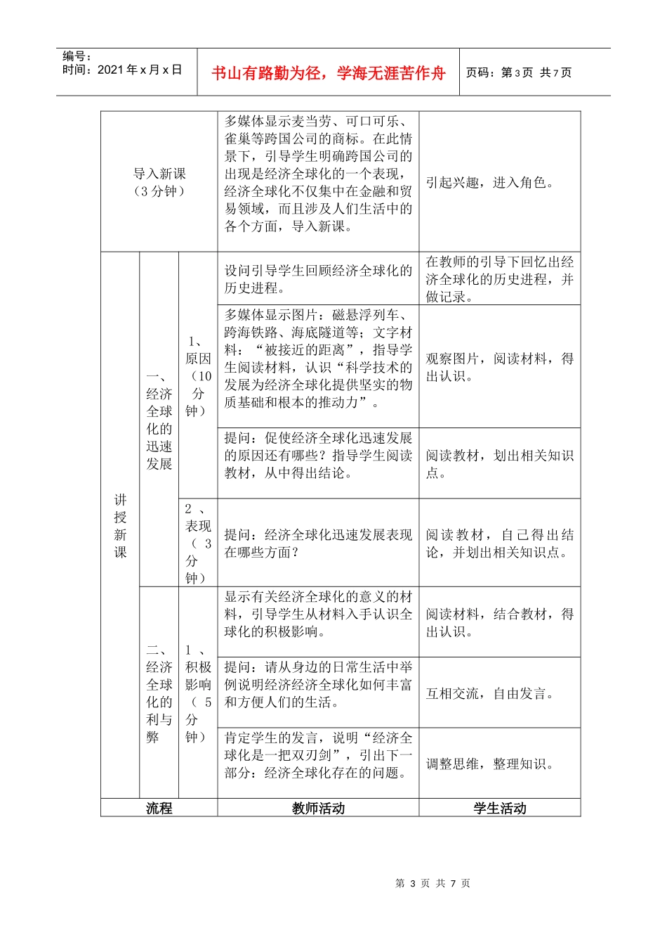 第27经济全球化的趋势_第3页
