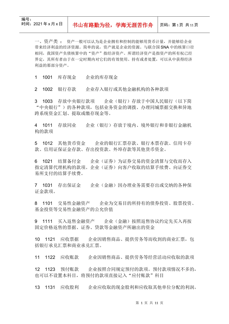 财务报表基础知识_第1页