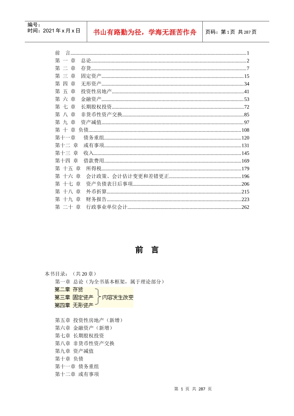 某某年中华会计网校中级会计实务讲义120章(doc 273)_第1页