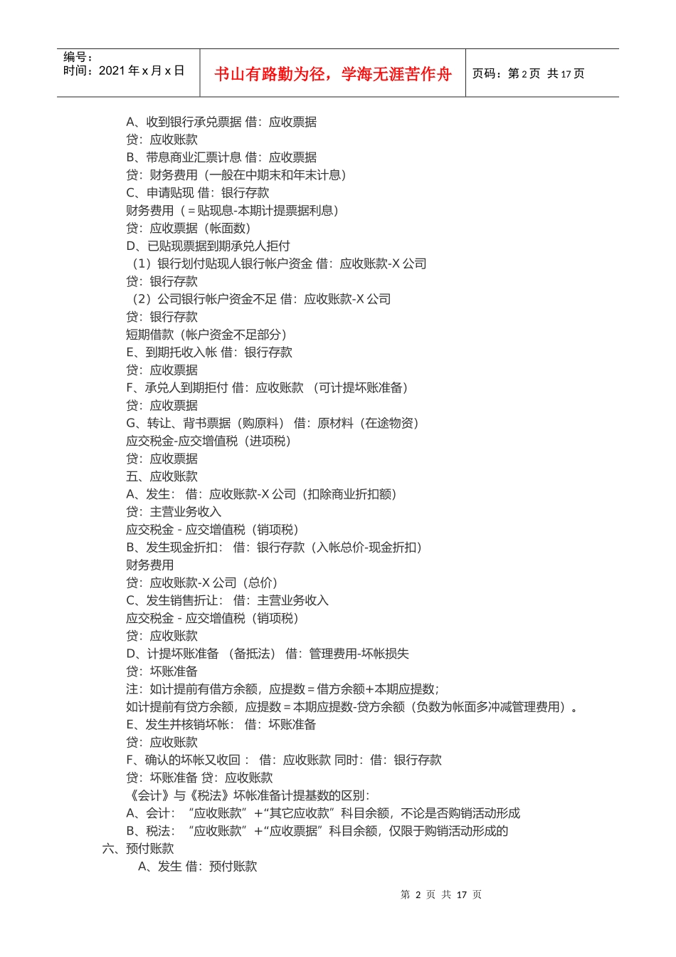 会计分录年度收录大全_第2页