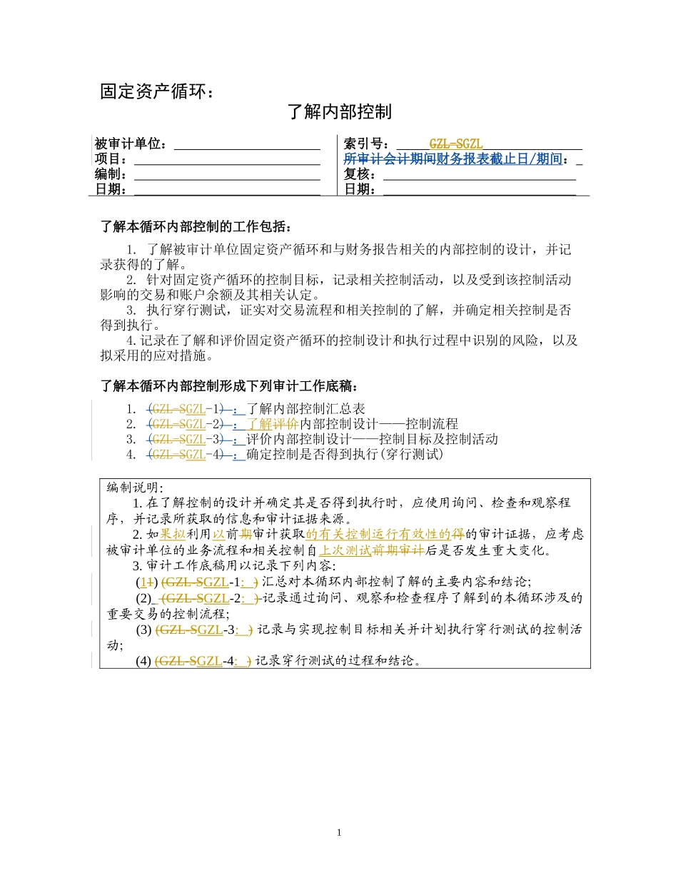 2-2-2-6了解内部控制——固定资产循环_第1页