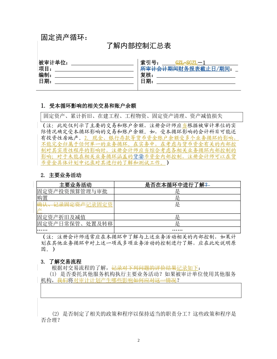 2-2-2-6了解内部控制——固定资产循环_第2页