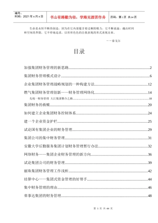 Nzgexx集团财务管理