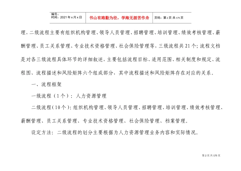 人力资源内控手册_第2页