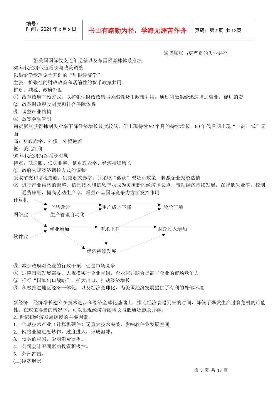 世界经济概论笔记整理_第3页