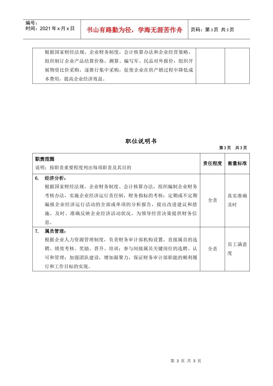 财务审计主任_第3页