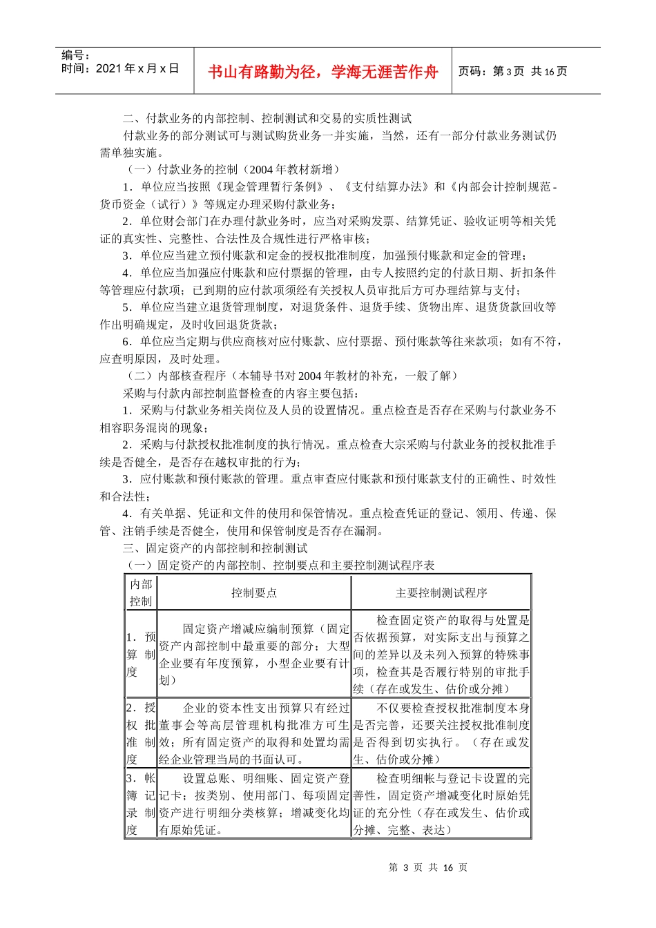 购货与付款循环审计资料_第3页