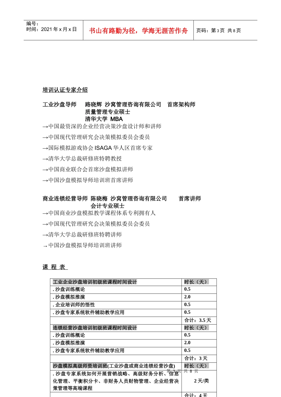如何投资自我成为卓越沙盘模拟导师资格认证班_第3页