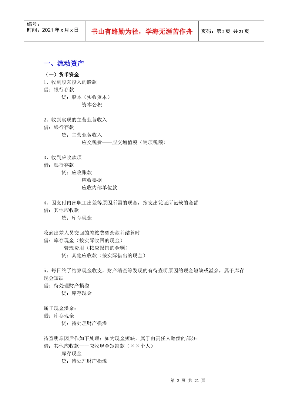 新会计准则分录大全(1)_第2页