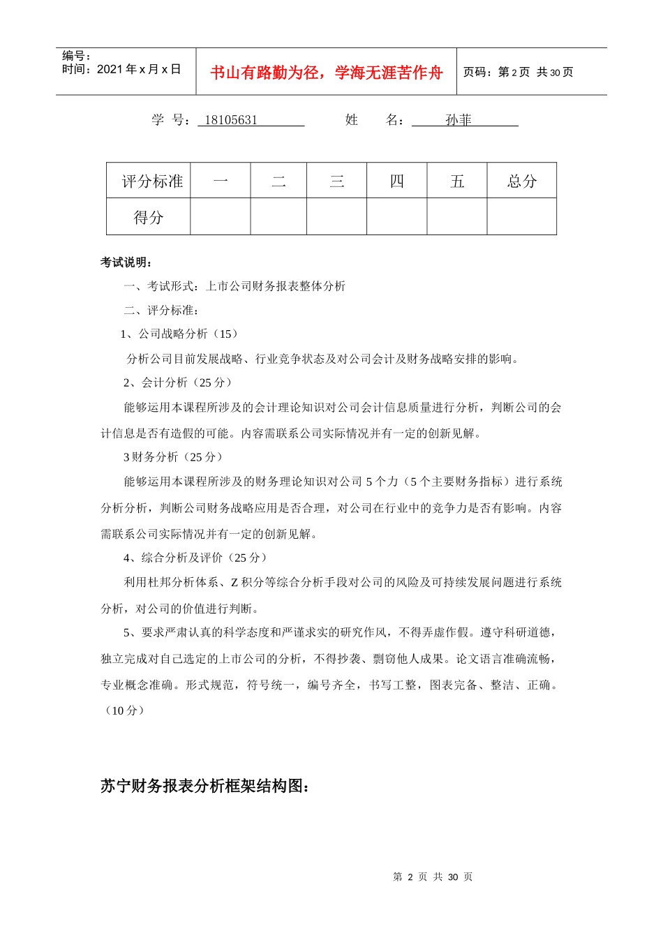 苏宁财务报表分析_第2页