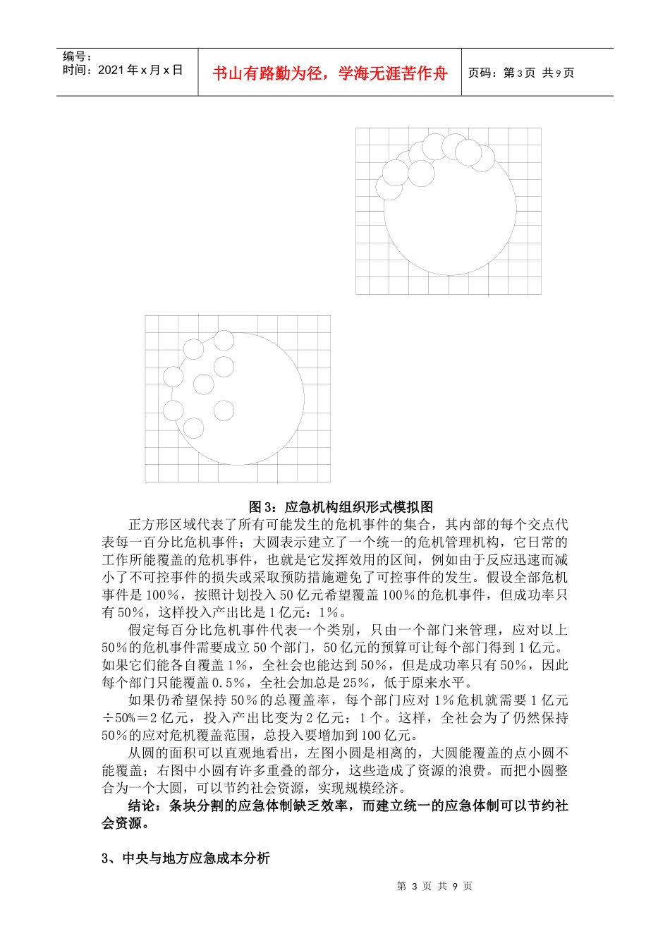 中国应急管理机制的经济学分析_第3页