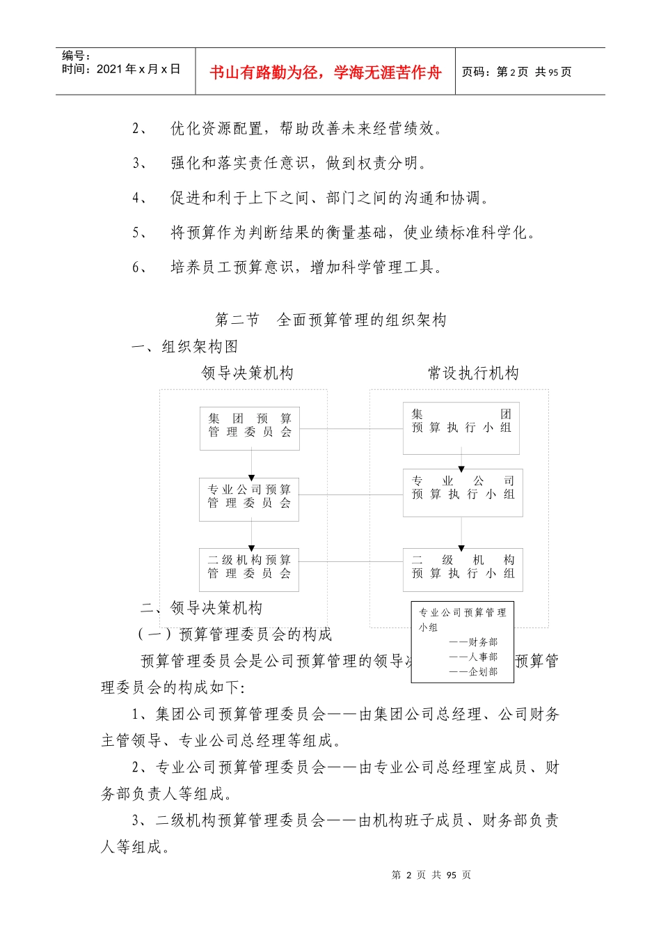全面预算制度-寿险正文_第2页