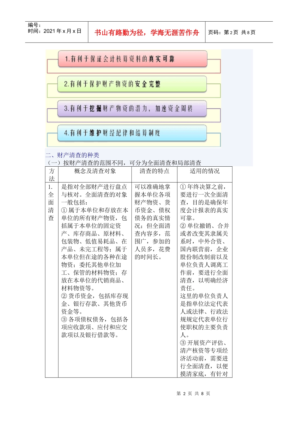 财产清查的基本方法与结果处理_第2页
