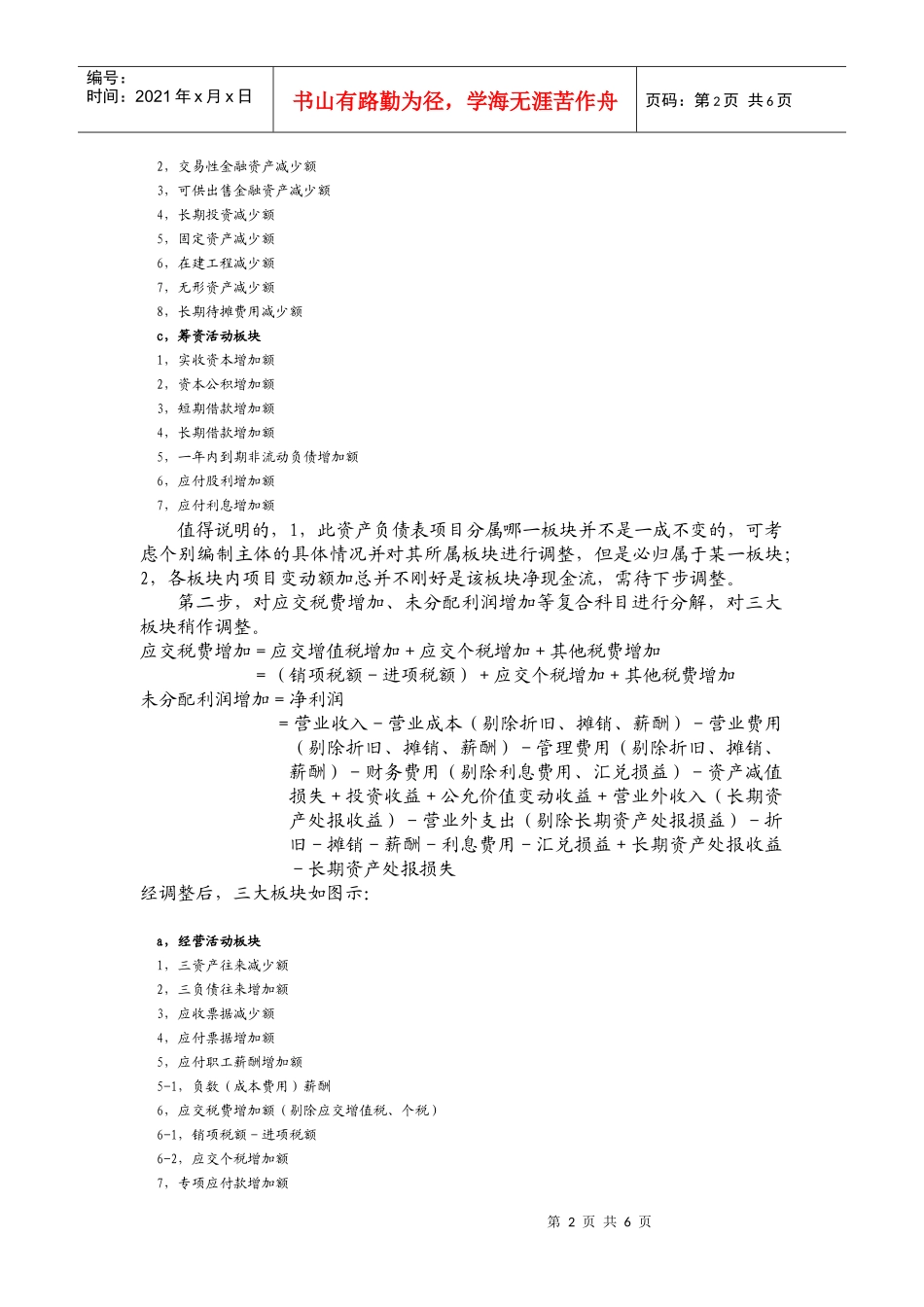 期刊-现金流量表编制流程演示_第2页