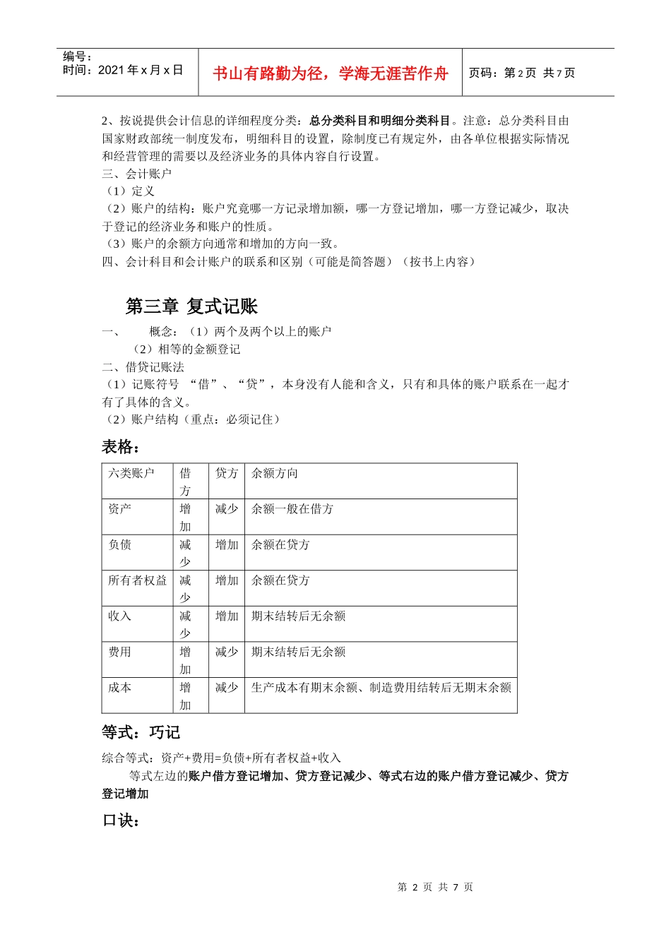 会计学原理串讲资料_第2页