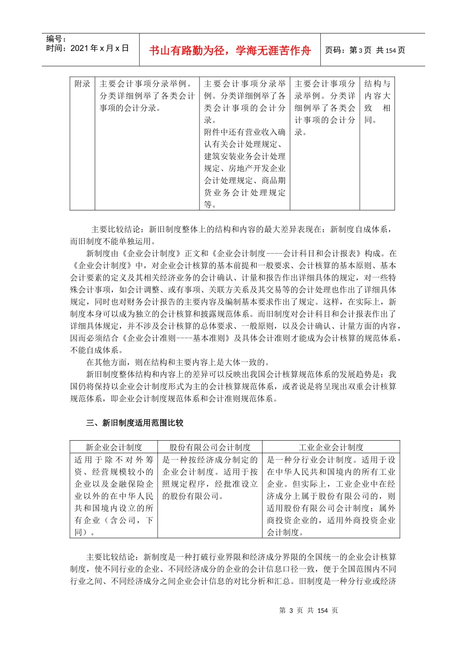 新旧会计制度比较(2)_第3页
