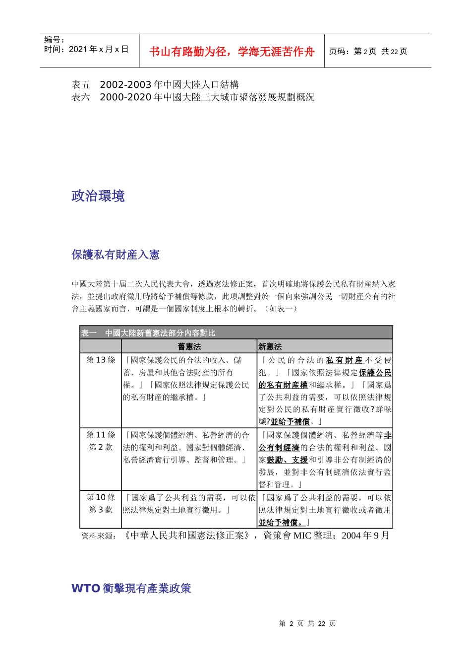 中国投资环境评估报告_第2页