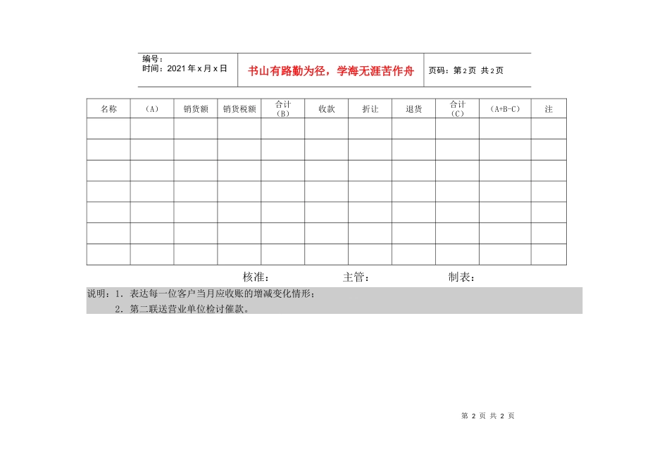 会计、财务管理--收付款横切_第2页