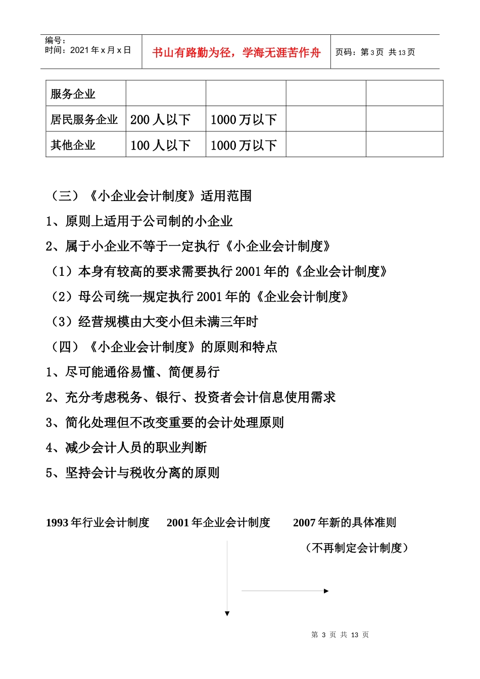 小企业会计制度和小企业审计方案-《小企业会计制度》和小企_第3页