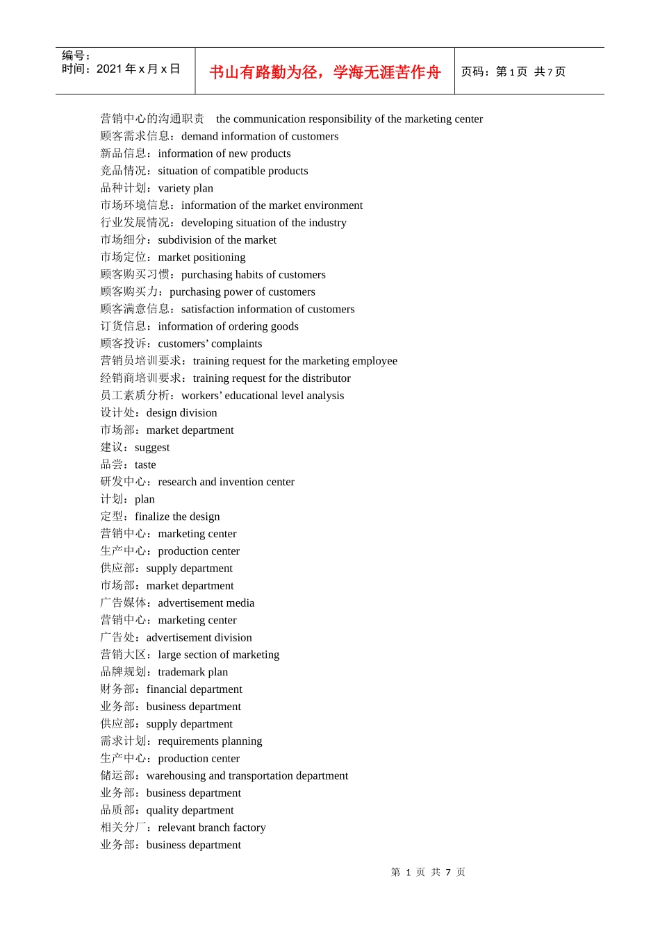 经济英语词汇_第1页