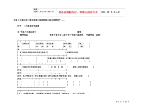 (繁体)中国人民某银行固定资产外汇贷款暂行办法相关附件——