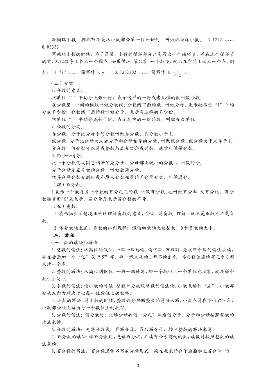 小学数学总复习知识结构_第3页