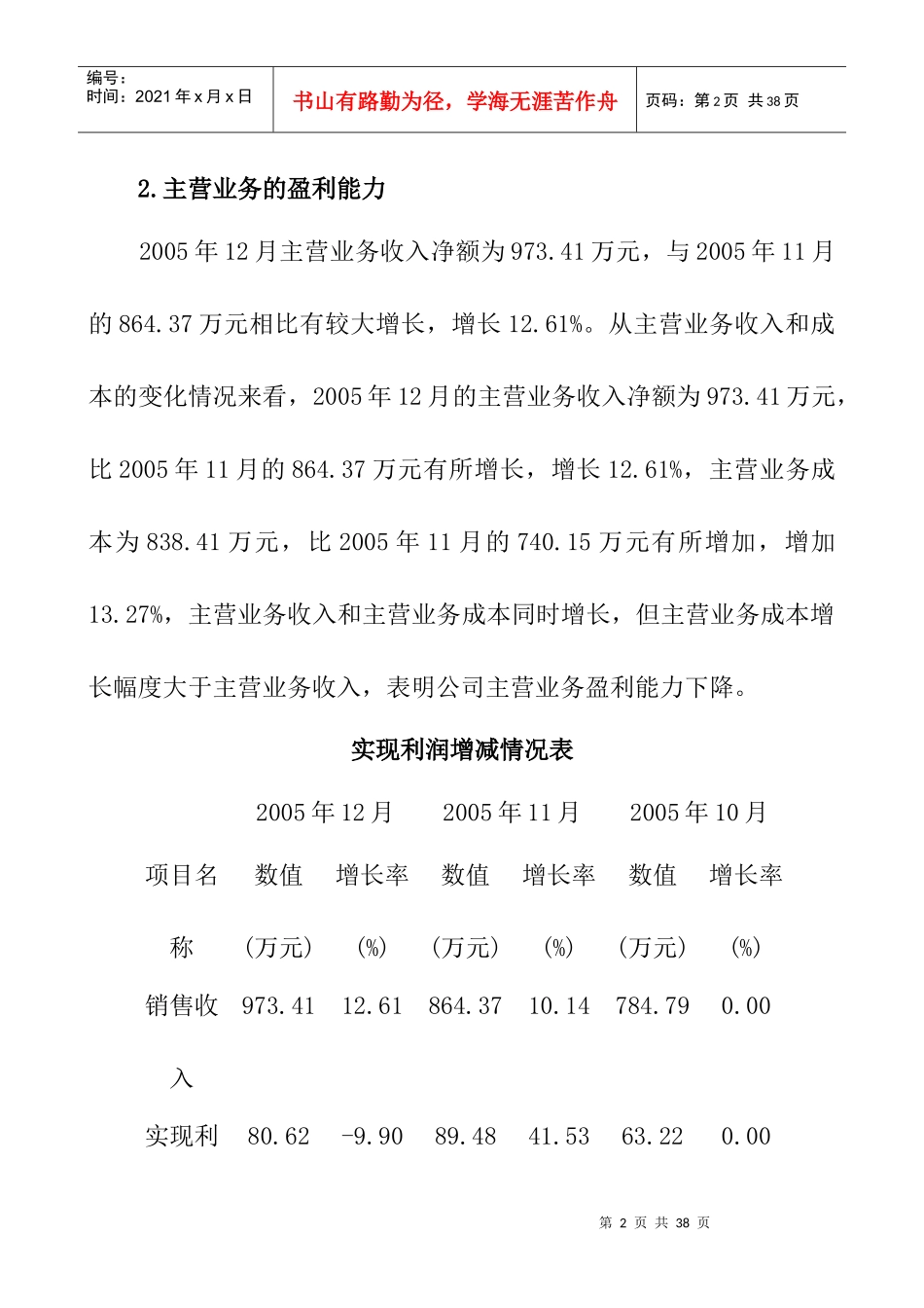 某集团财务分析报告书_第2页