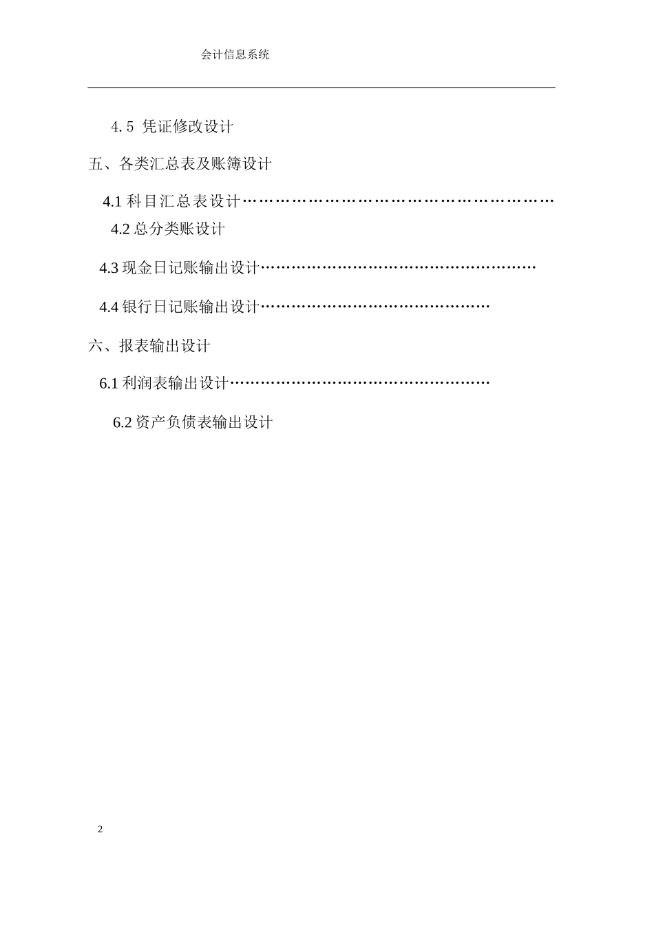 会计信息系统报告_第2页