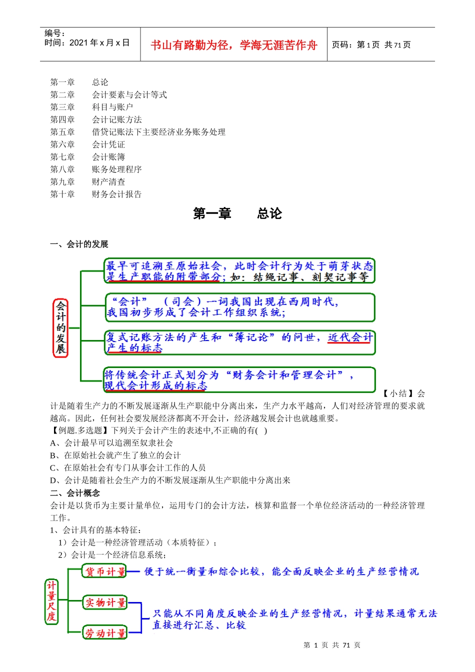国税系统《会计基础》(全)(1)_第1页