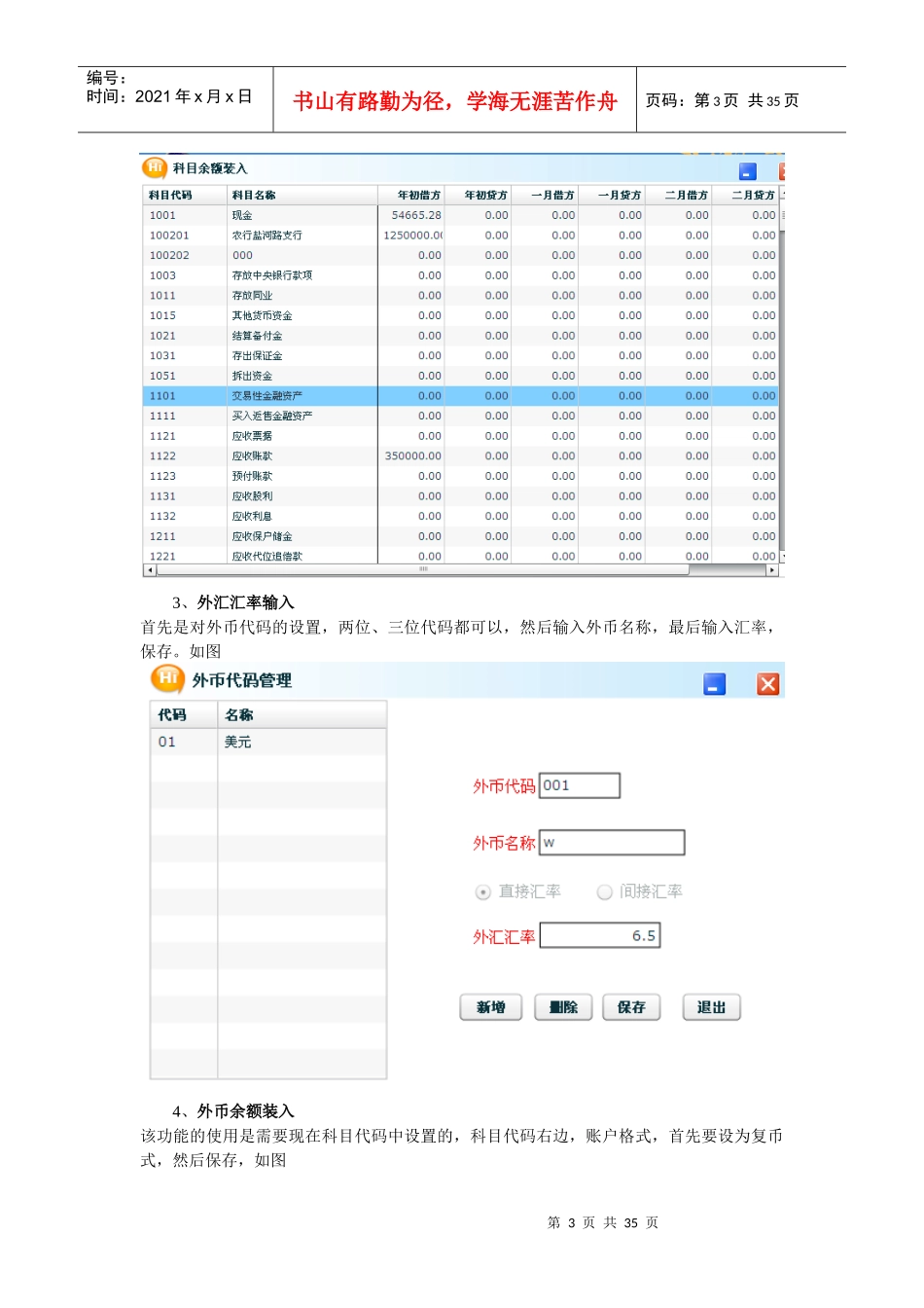 安易web版bs架构财务软件V8操作说明书_第3页