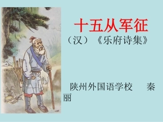 《十五从军征》课件_2