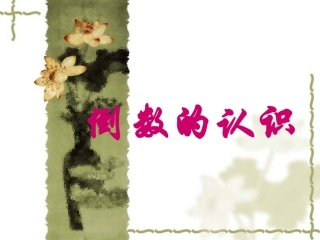 倒数的认识 (4)
