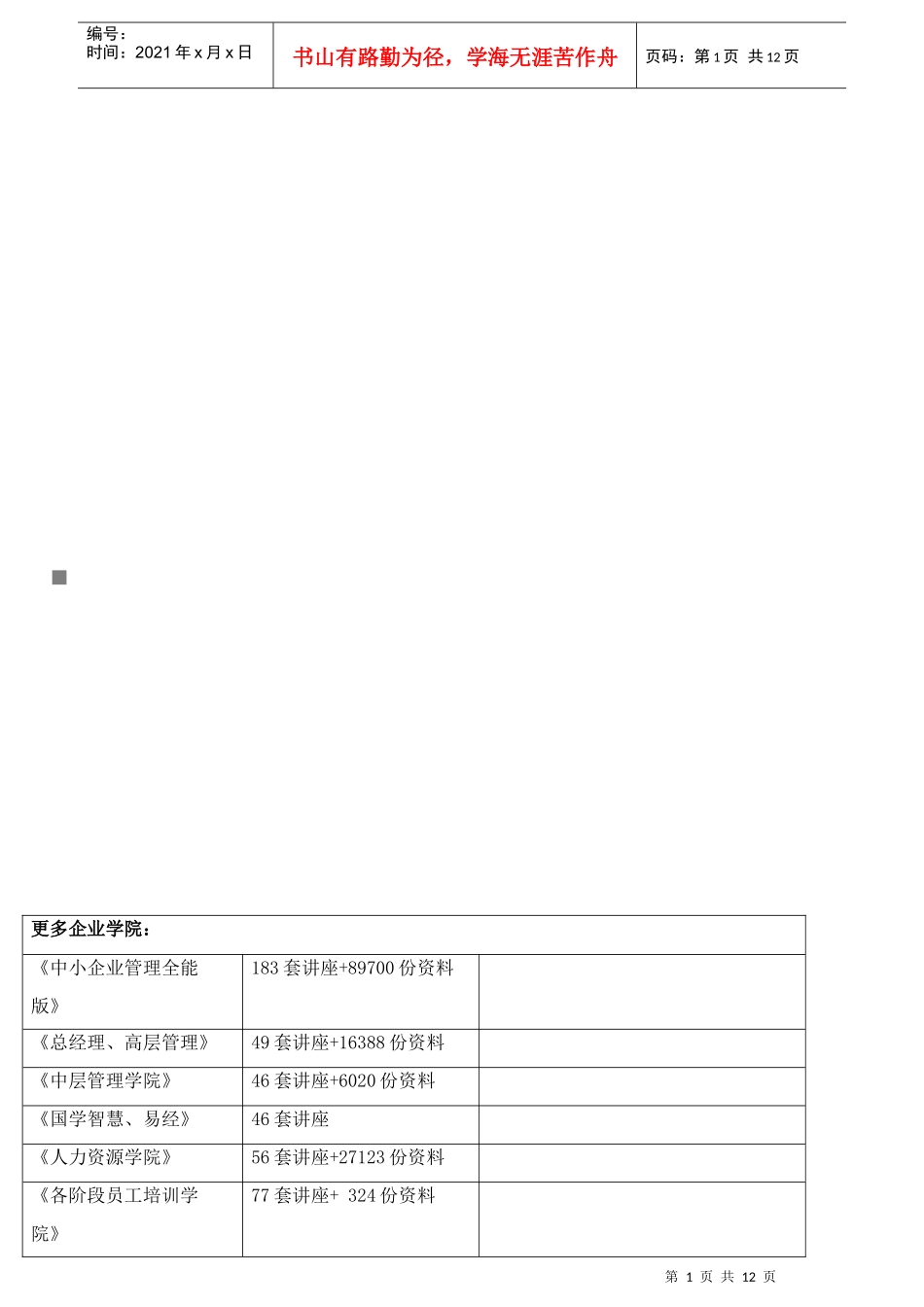 销售与收款循环涉及的主要凭证和会计记录_第1页