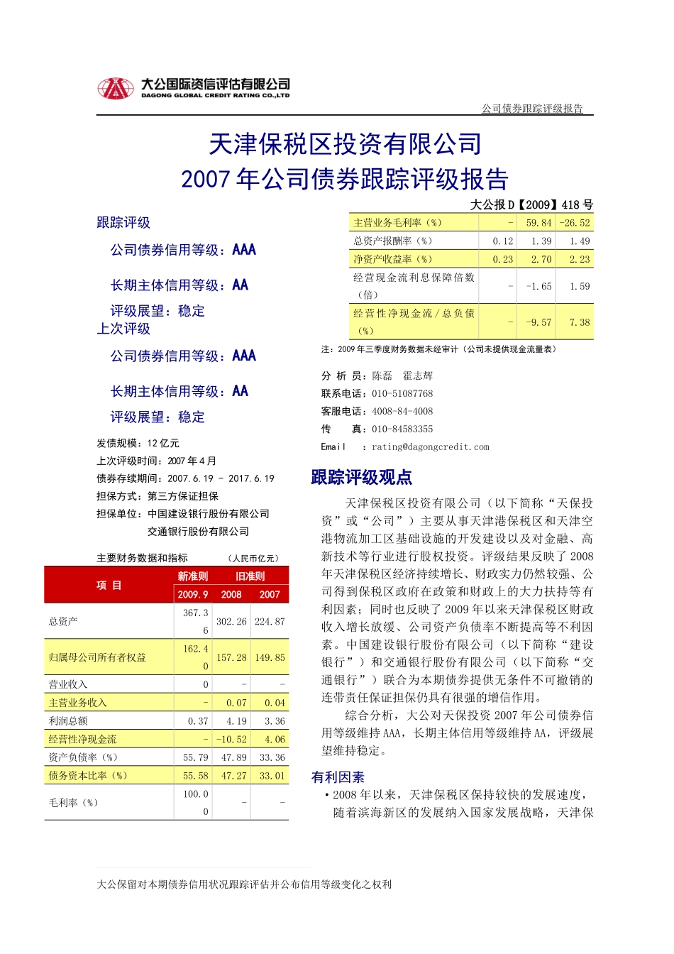 天津保税区投资有限公司_第1页