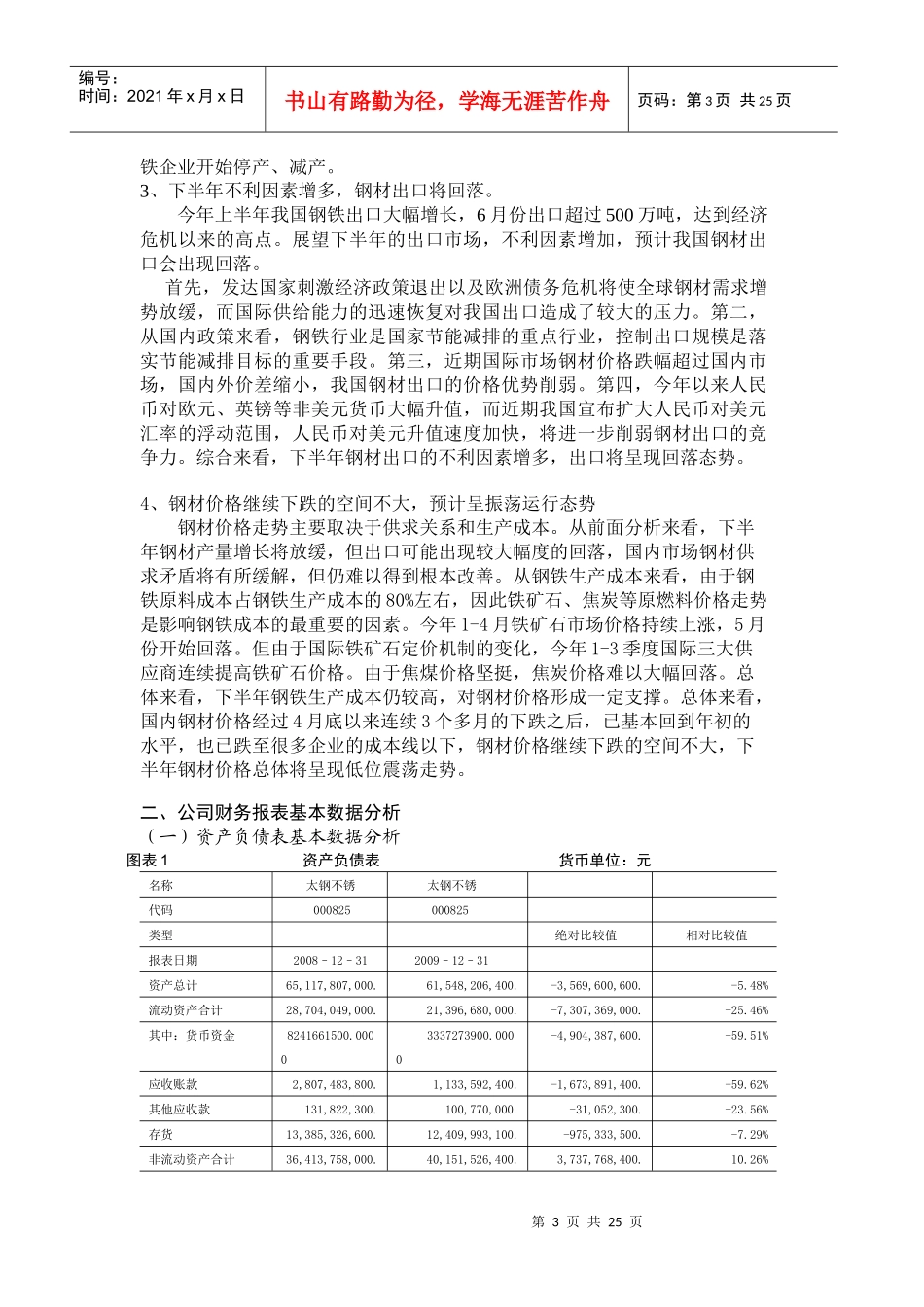 财务报告法分析课程设计内容_第3页
