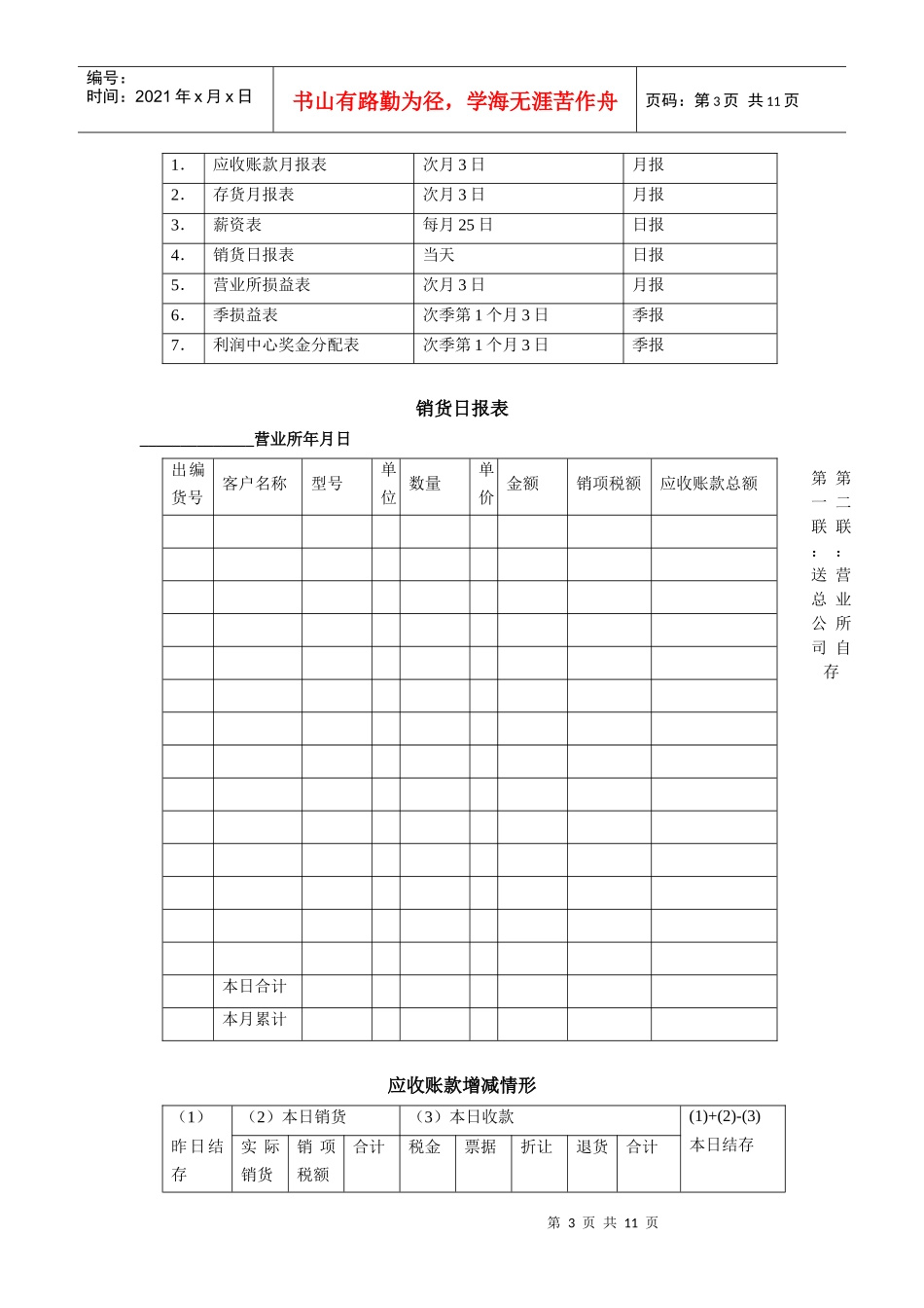某公司财务会计处理准则_第3页