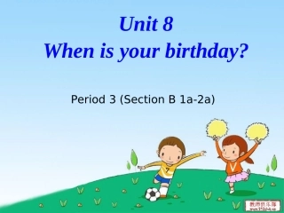 七年级上册Unit8period3
