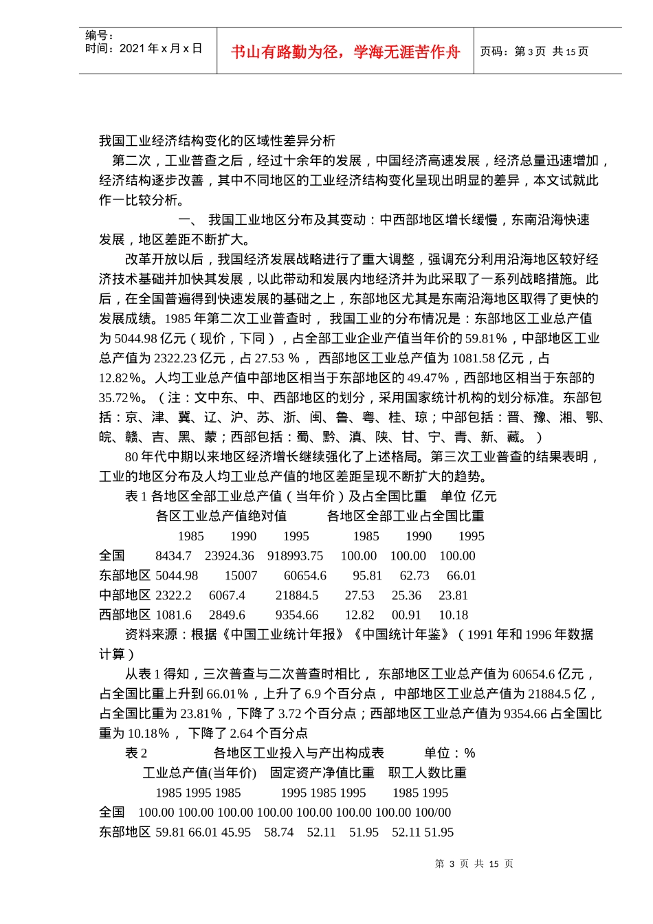 区域经济差异理论述评_第3页