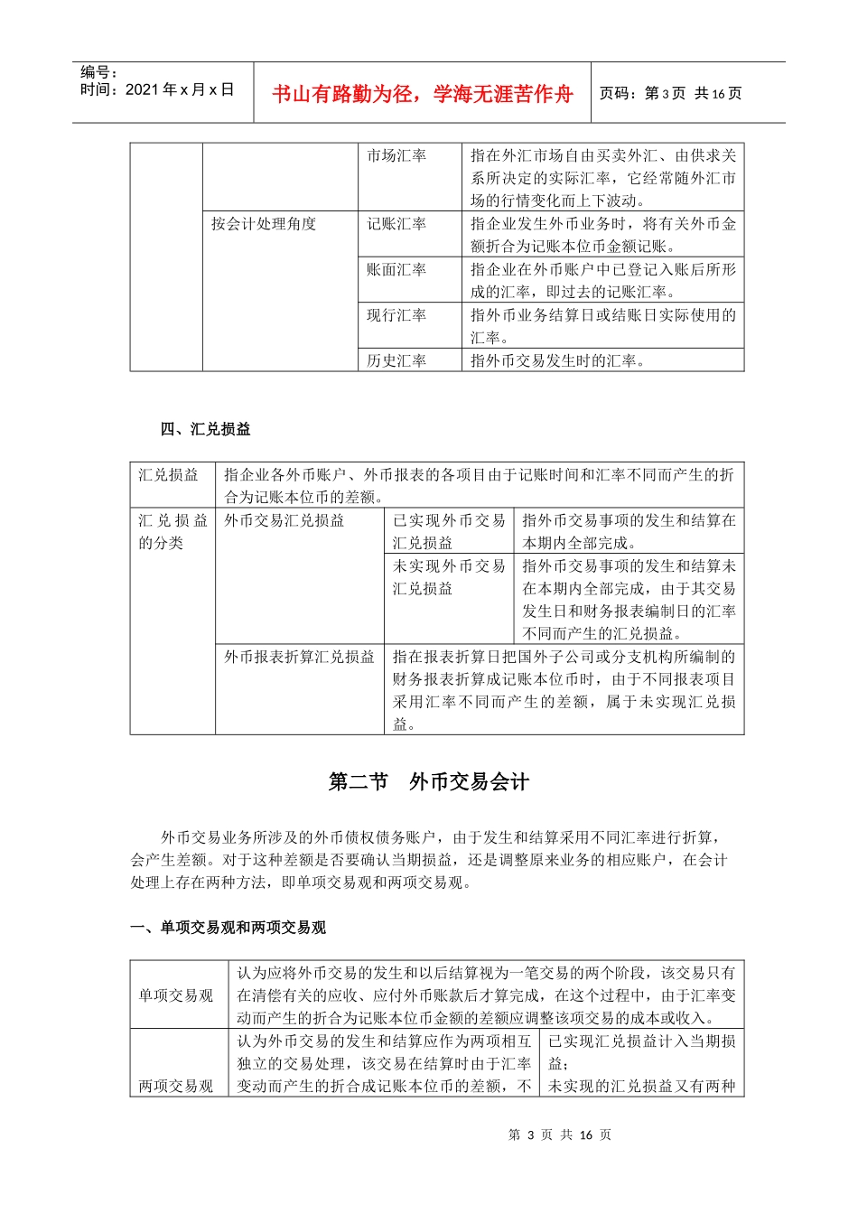 《高级财务会计》第六章教学辅导_第3页