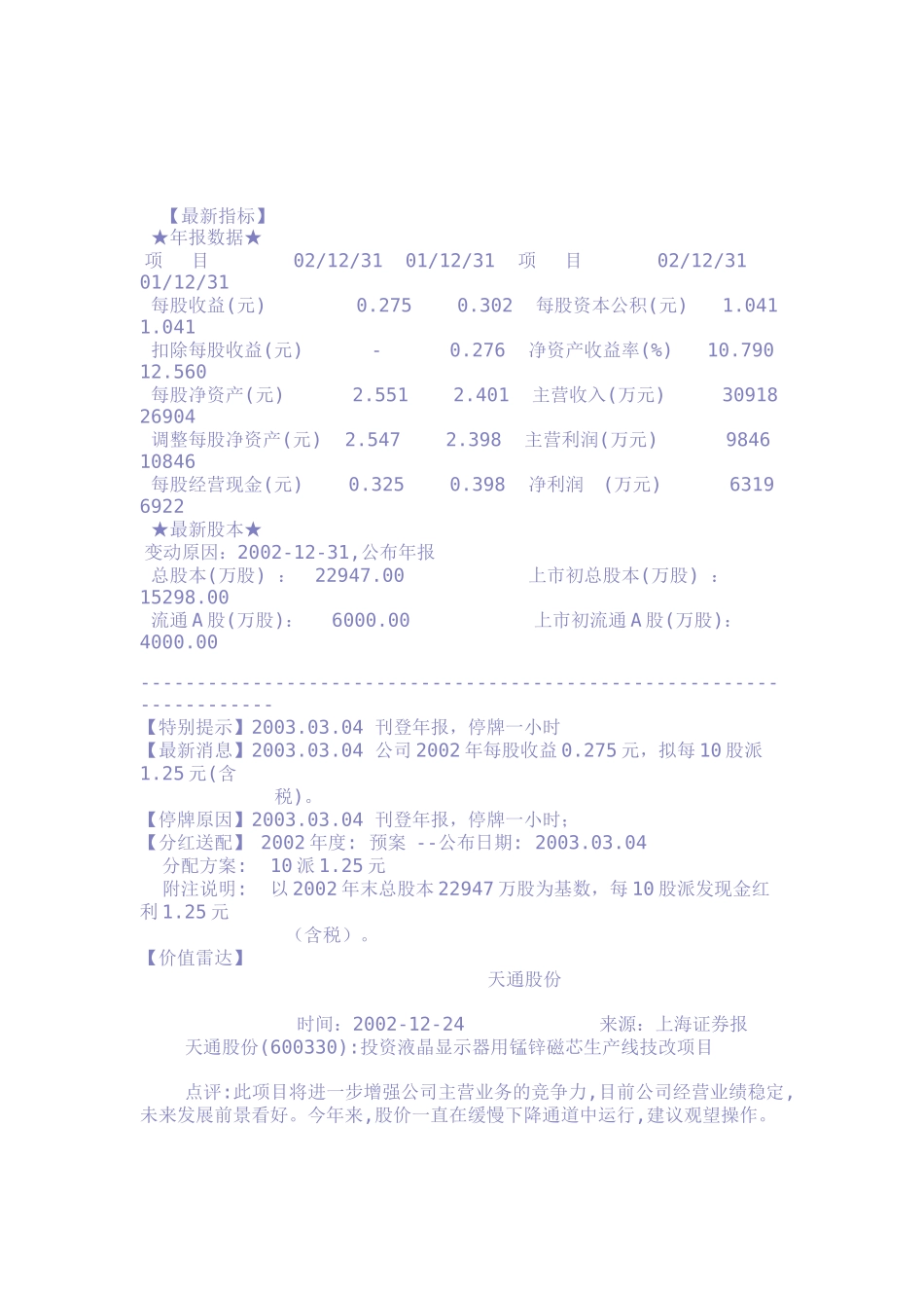 田同股份财务分析报告_第1页