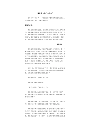 喜欢喷火的小火山