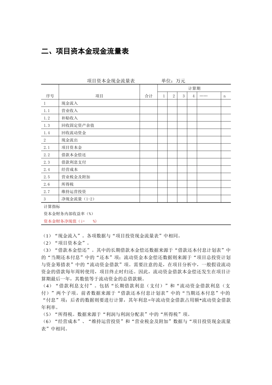 财务基本报表编制说明_第3页