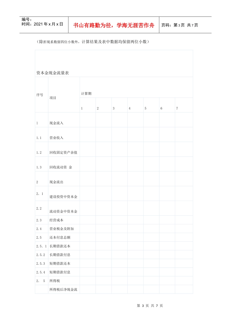 一道财务题目与答案_第3页