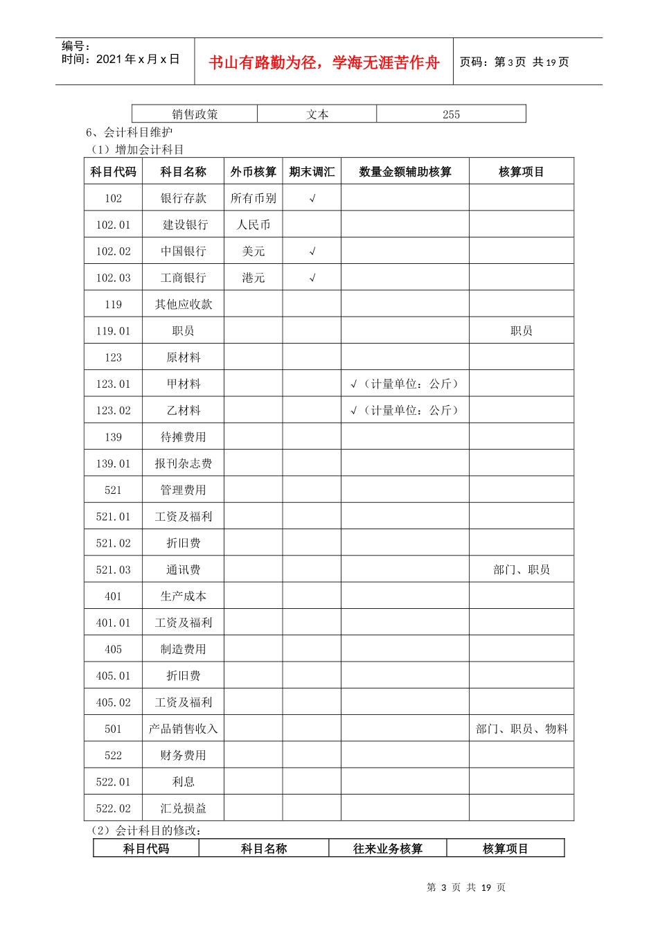 会计电算化实训资料_第3页