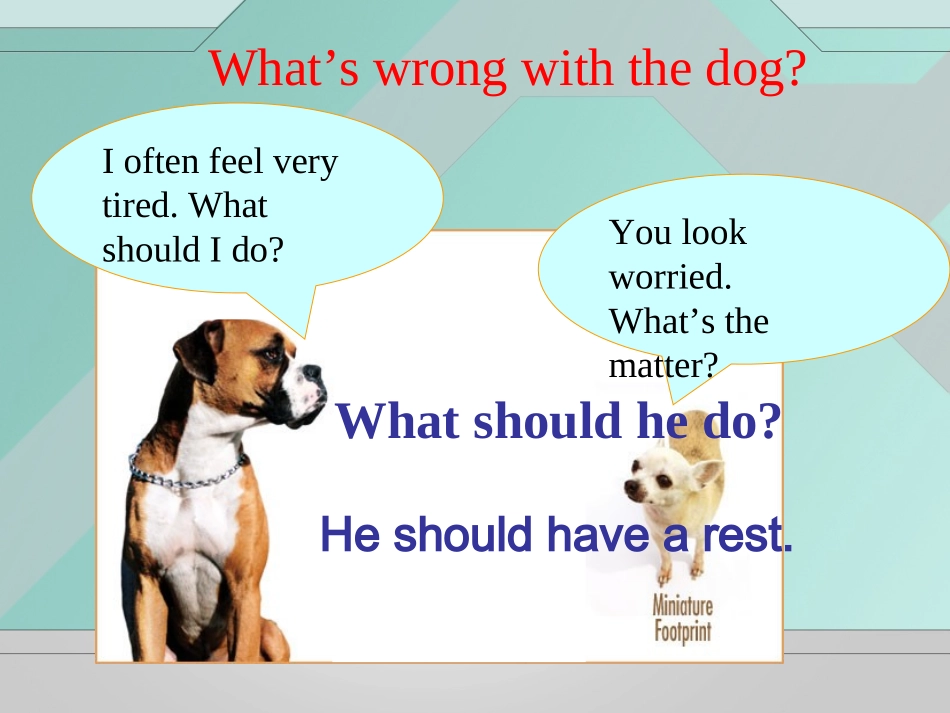 八年级英语下册_unit2_what_should_I_do课件人教版_第2页