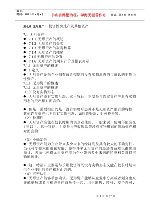 无形资产资料 文档