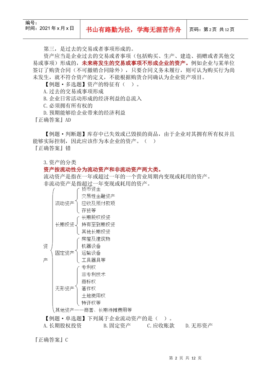 第二章 会计要素与会计科目_第2页