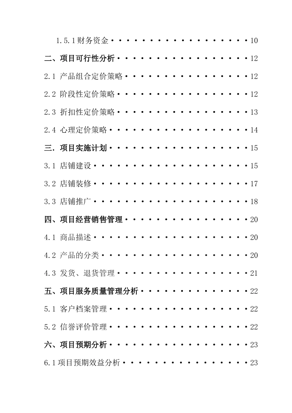 中国最大的资料库《彝人阿潇民乐专卖网络商店规划书》_第2页
