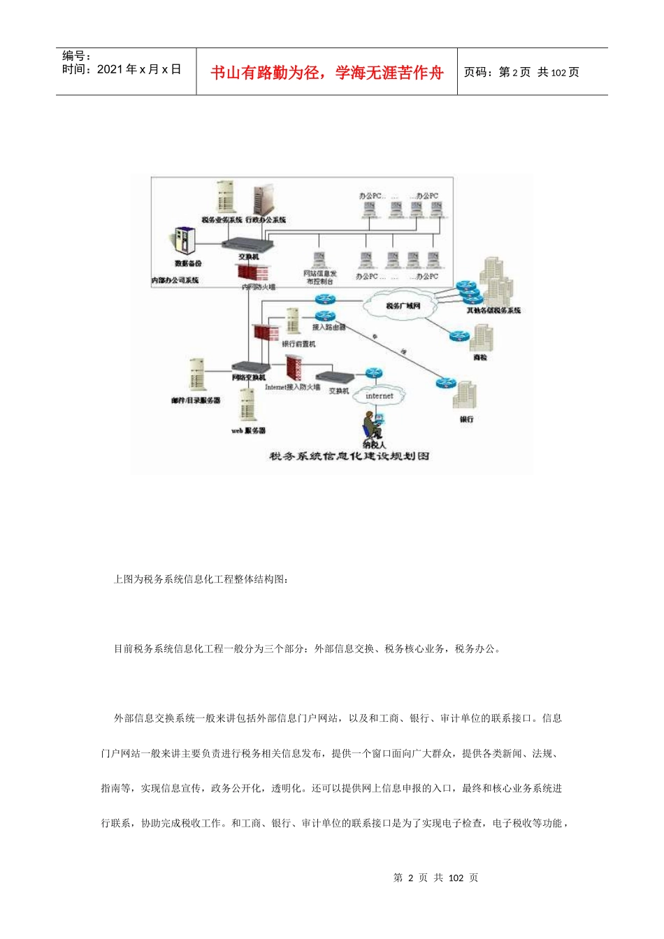 中国税务行业信息化建设规划书_第2页
