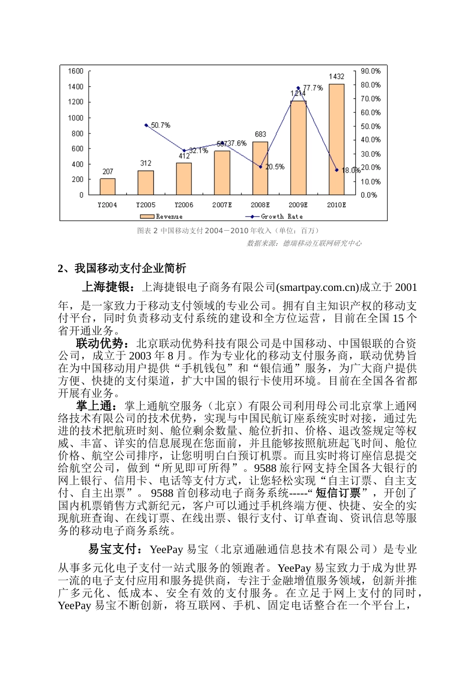 移动支付项目的介绍和规划 移动支付 移动商务 移动钱包 移动电子商务 商务支付 手机支付 手机钱包_第3页